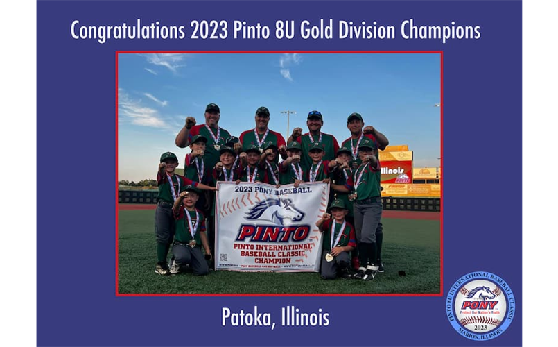 2023 Pinto 8U Gold Division Champion
