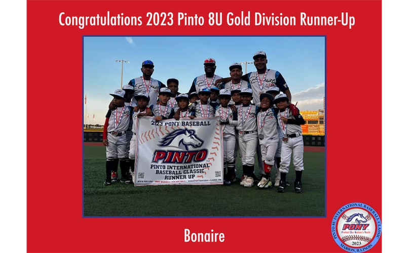 2023 Pinto 8U Gold Division Runner-Up