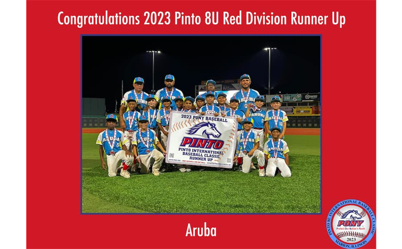 2023 Pinto 8U Red Division Runner-Up
